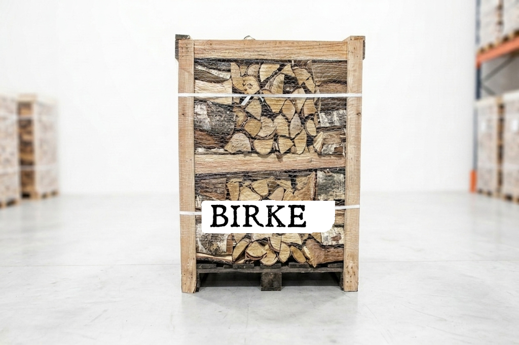 Brennholz Palette – Birke – 25 cm – kammergetrocknet – 2 RM