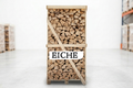 Brennholz Palette – Eiche – 25 cm – kammergetrocknet – 1,8 RM
