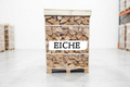 Brennholz Palette – Eiche – 25 cm – kammergetrocknet – 1 RM