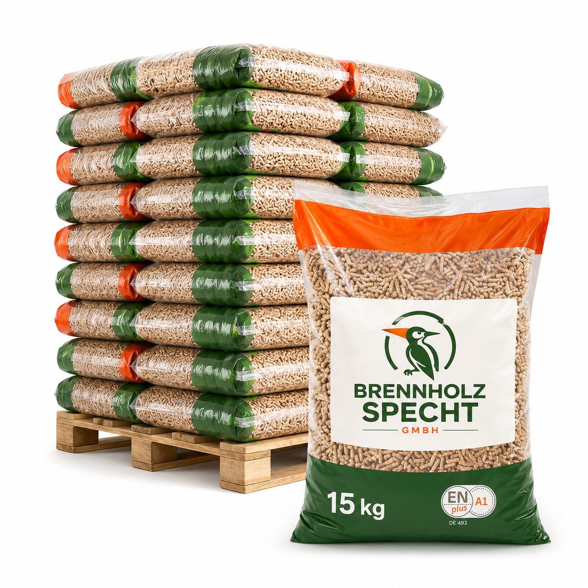 3 Paletten HOLZ HARRY-Pellets