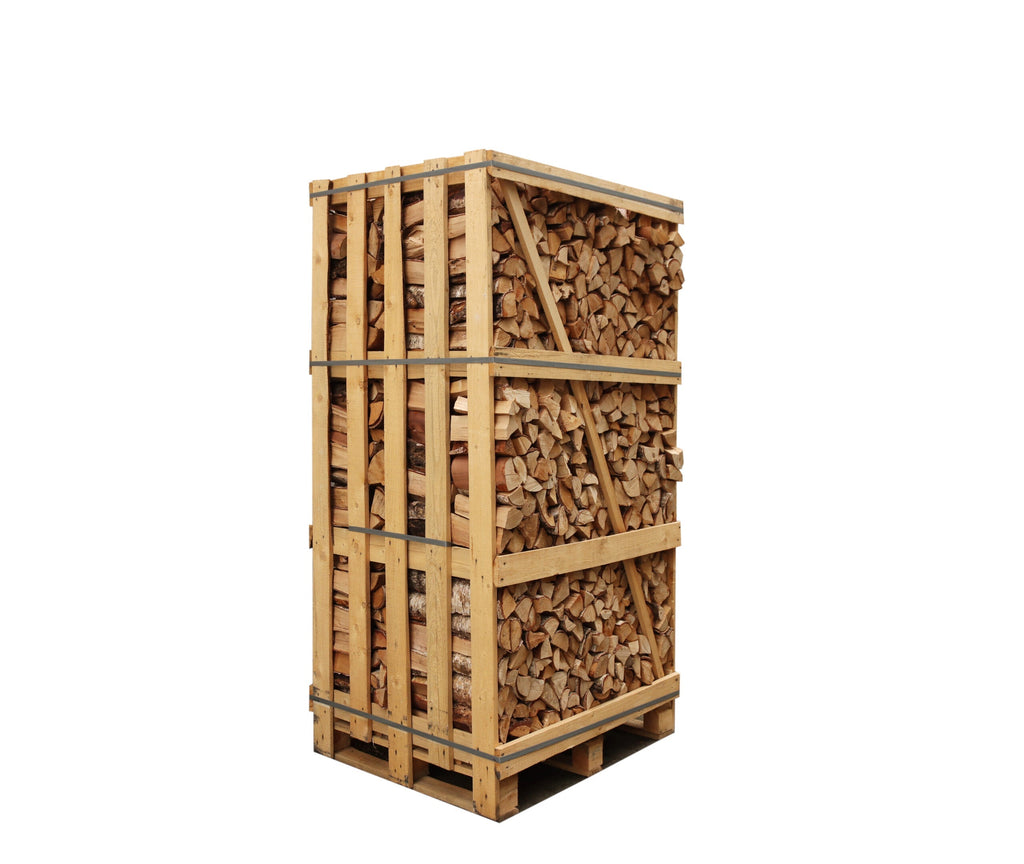 Kaminholz Buche-Hainbuche kammergetrocknet auf Palette