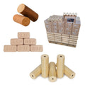 Holzbriketts Premium – Halbpalette (48×10 kg) verschiedene Sorten