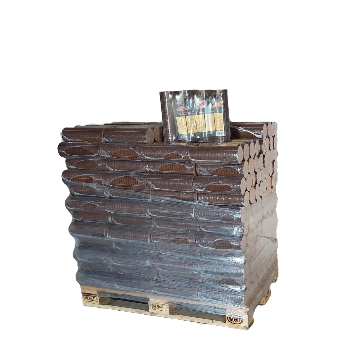 Pollmeier Premium plus Buchenbriketts (je 960 kg Palette)