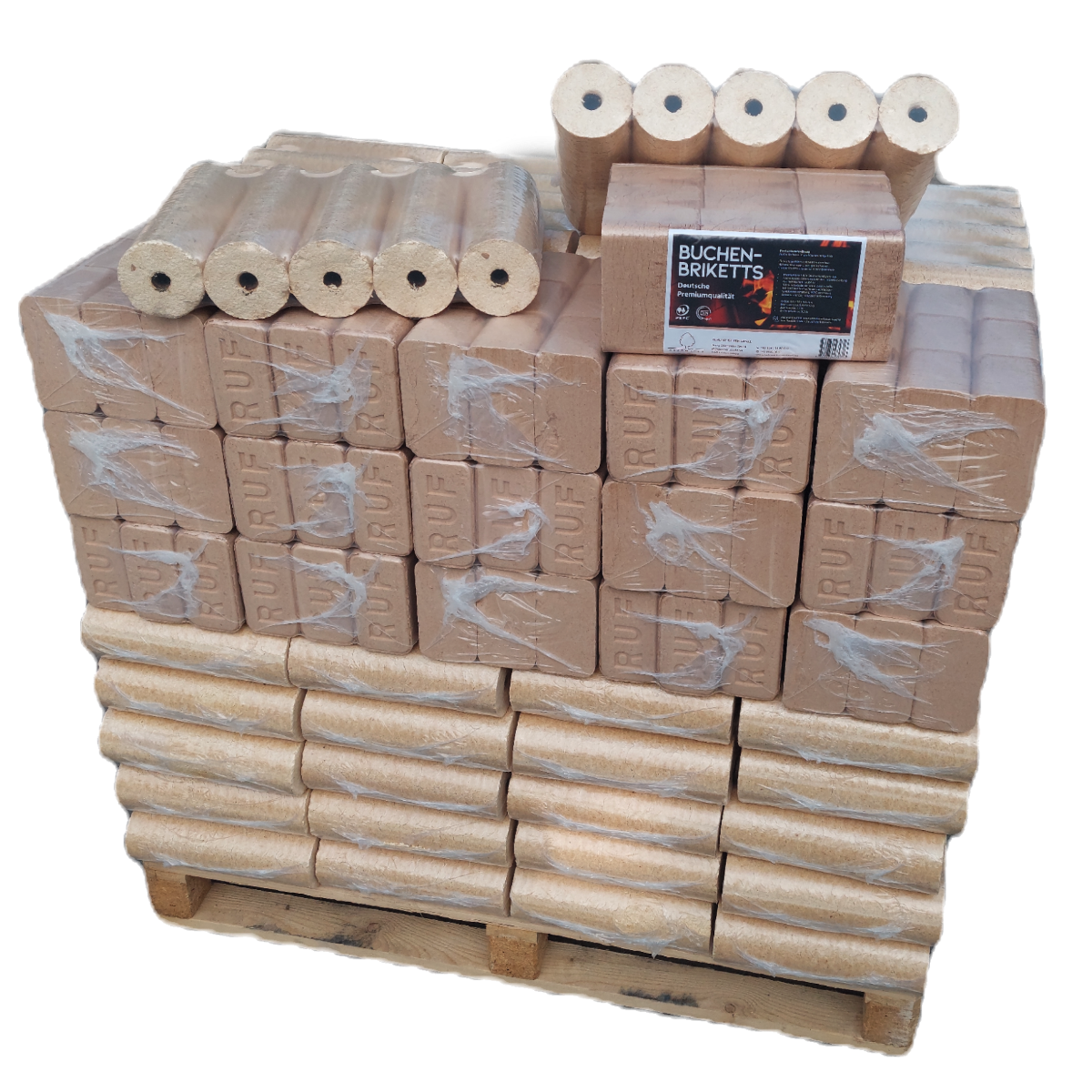 Holzbriketts Regiomix (400 kg oder 800 kg)
