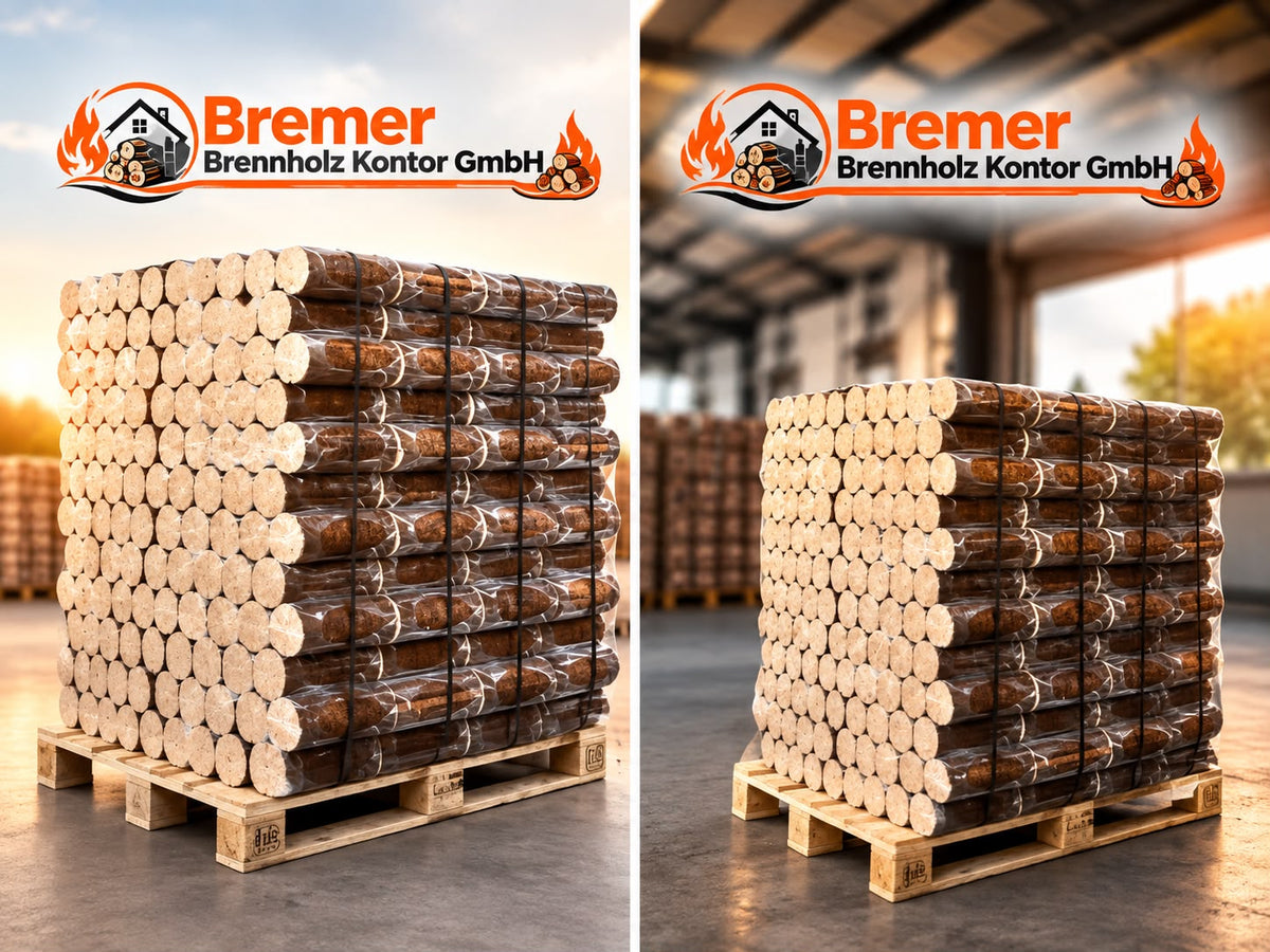 Nestro Buchen Briketts  NRW  - 960 kg  -  Hartholzbriketts